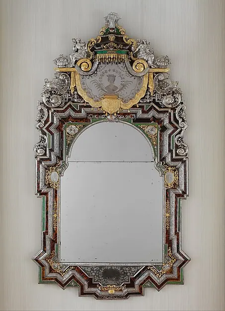 Miroir d'applique, Augsbourg, vers 1710