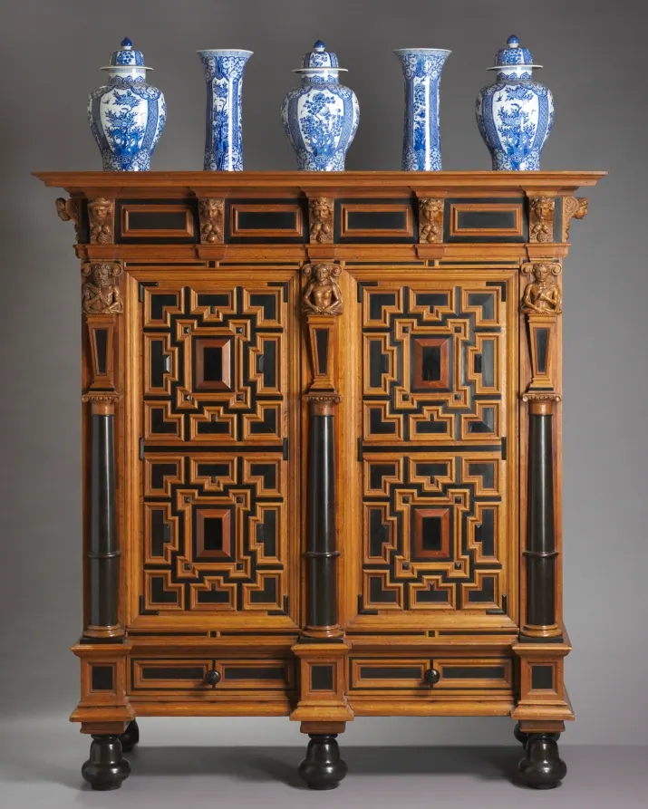 Armoire à deux corps, Provinces-Unies, vers 1625-1650
