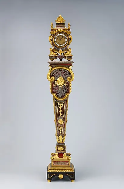 Pendule sur gaine d'André-Charles Boulle, vers 1690
